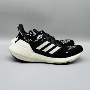 Adidas Shoes Womens 7 Black White Oreo Knit Ultraboost 22 Running Sneakers